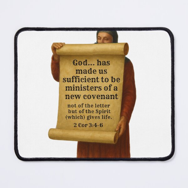 Item preview, 2 Cor 3:4-6 sufficient ministers of a new covenant designed and sold by stella literarium.