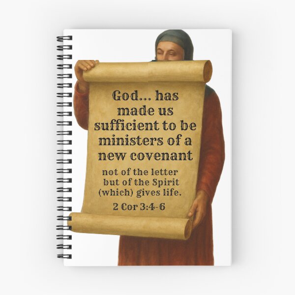 Item preview, 2 Cor 3:4-6 sufficient ministers of a new covenant designed and sold by stella literarium.