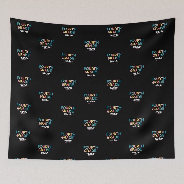 Item preview, Fourth Grade Teacher T-Shirt – Bright and Fun Design for Educators designed and sold by FestivityFinds.