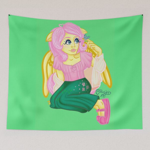 Item preview, Fluttershy designed and sold by CurlyHeadArt.