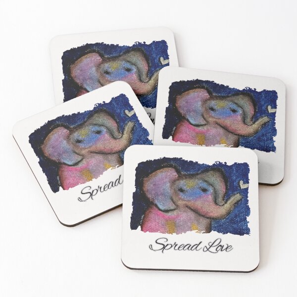 Item preview, Spread Love Elephant designed and sold by Tori Allbright.