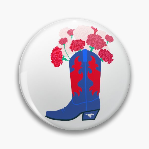 Item preview, Dallas mustang cowgirl boot with flowers designed and sold by abbywalk.