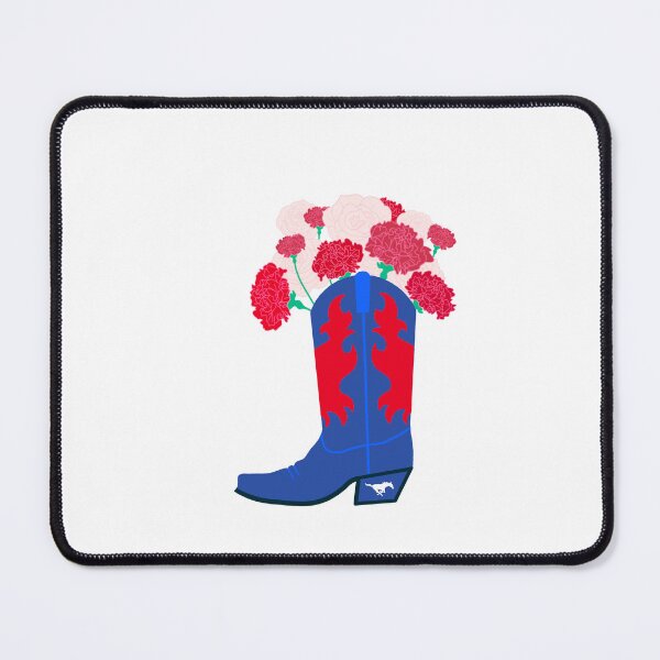Item preview, Dallas mustang cowgirl boot with flowers designed and sold by abbywalk.