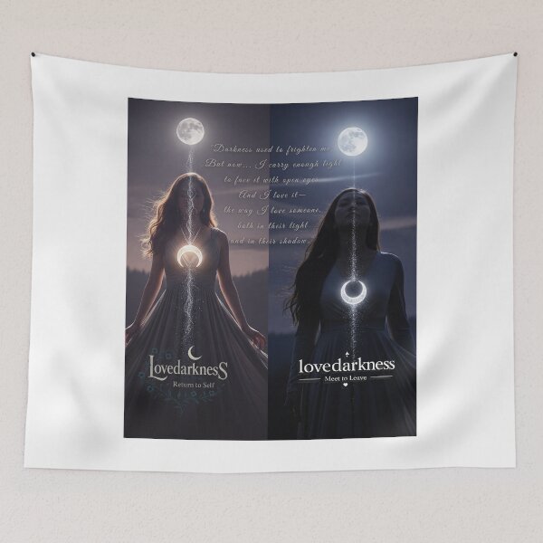 Item preview, Return to Self Lovedarkness  Meet to Leave  Both in Their Light and Shadow designed and sold by รักความมืด.