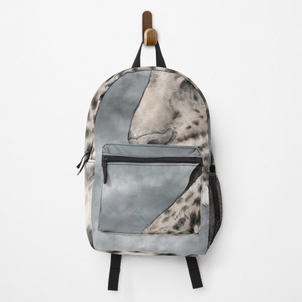 Item preview, Snow Leopard Digital Painting by REAL ARTIST designed and sold by Caitlyn Cooper.