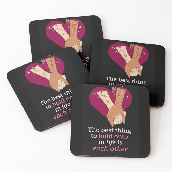 Item preview, The Best Thing in Life – Audrey Hepburn Quote Design Celebrating Love and Togetherness designed and sold by ArtsyExplorer.