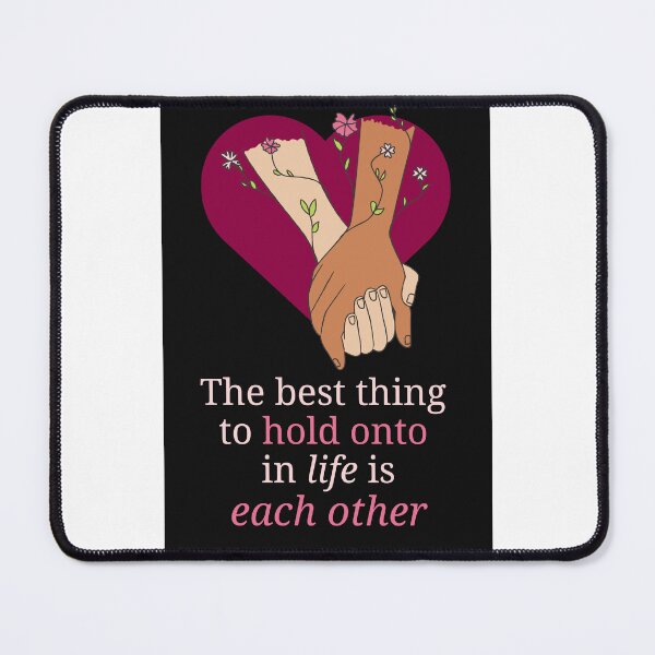 Item preview, The Best Thing in Life – Audrey Hepburn Quote Design Celebrating Love and Togetherness designed and sold by ArtsyExplorer.
