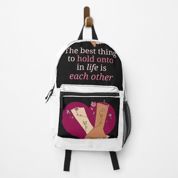 Item preview, The Best Thing in Life – Audrey Hepburn Quote Design Celebrating Love and Togetherness designed and sold by ArtsyExplorer.