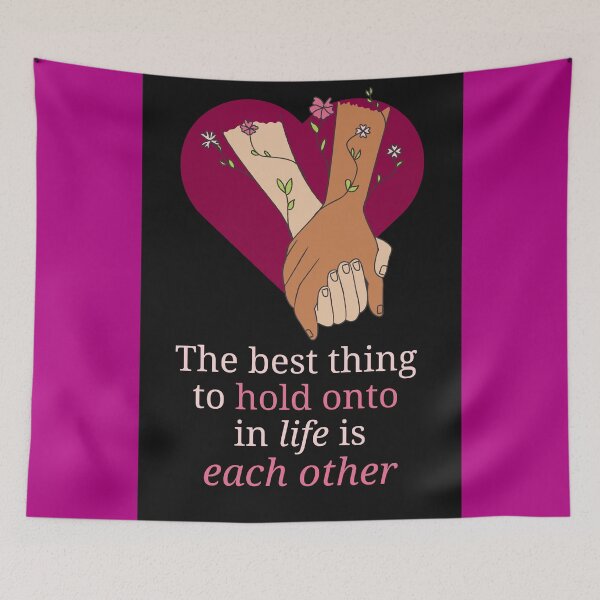 Item preview, The Best Thing in Life – Audrey Hepburn Quote Design Celebrating Love and Togetherness designed and sold by ArtsyExplorer.