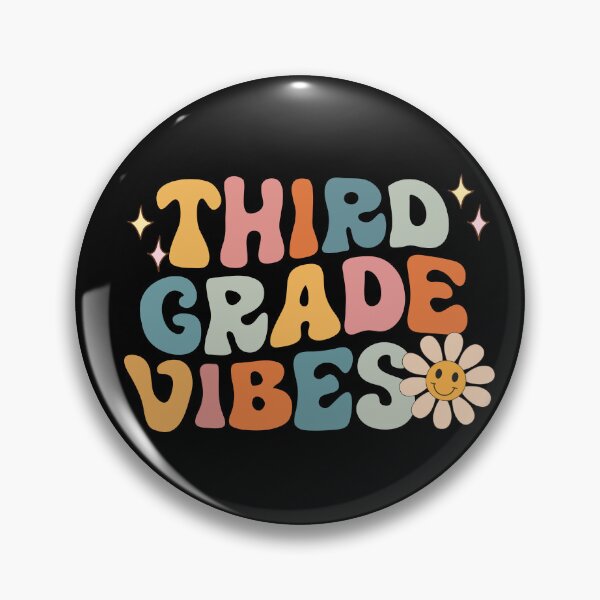 Item preview, Third Grade VIBES T-Shirt – Fun and Colorful Retro Design for Teachers and Students designed and sold by FestivityFinds.