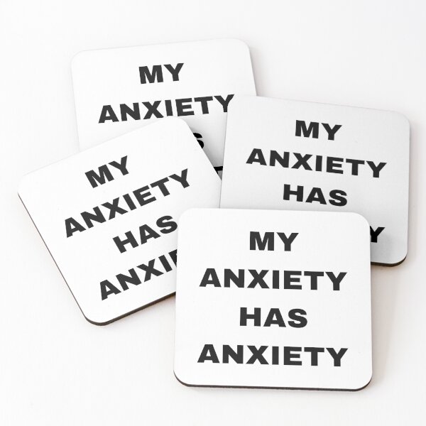 Item preview, My Anxiety Has Anxiety Funny designed and sold by eva-aestheticcc.