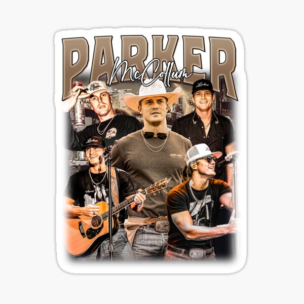 Item preview, Parker McCollum, Country Music, Retro Music Tour Tee, Burn it down, Music Tour designed and sold by Mine-Mass.