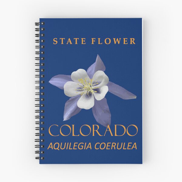 Item preview, Colorado Territory Flower Aquilegia coerulea designed and sold by taiche.