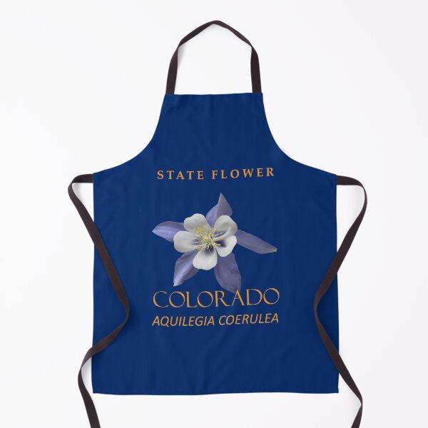 Item preview, Colorado Territory Flower Aquilegia coerulea designed and sold by taiche.