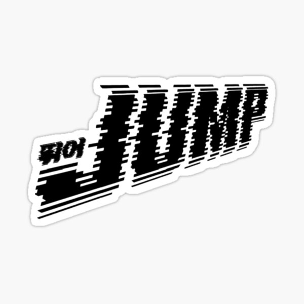 Aperçu de l'œuvre Blackpink Jump - Version noire créée et vendue par NadyaEsthetic.