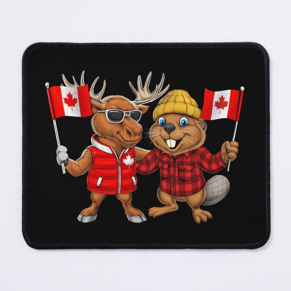 Item preview, Canadian Beaver And Moose designed and sold by underheaven.