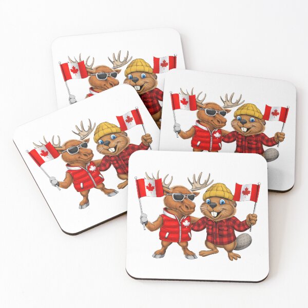 Item preview, Canadian Beaver And Moose designed and sold by underheaven.