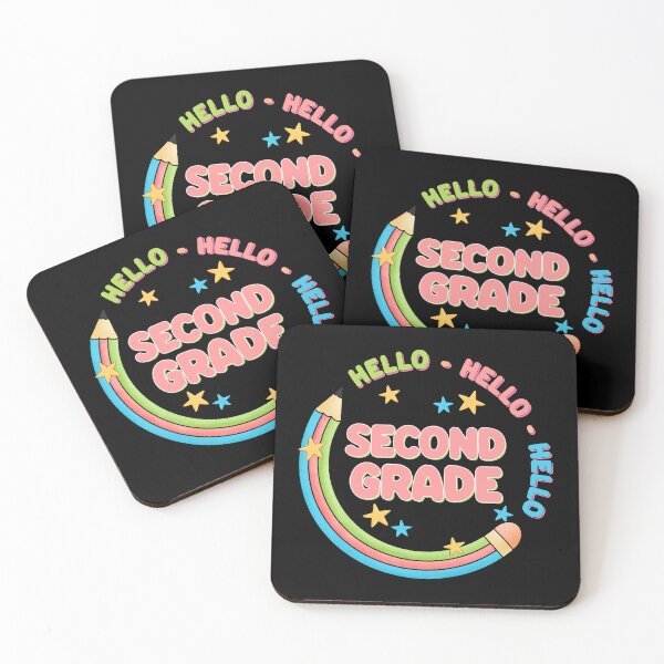 Item preview, Second Grade Hello T-Shirt – Cute Rainbow Pencil Design for Back-to-School designed and sold by FestivityFinds.