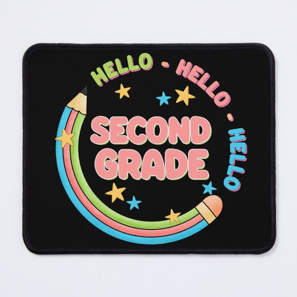 Item preview, Second Grade Hello T-Shirt – Cute Rainbow Pencil Design for Back-to-School designed and sold by FestivityFinds.