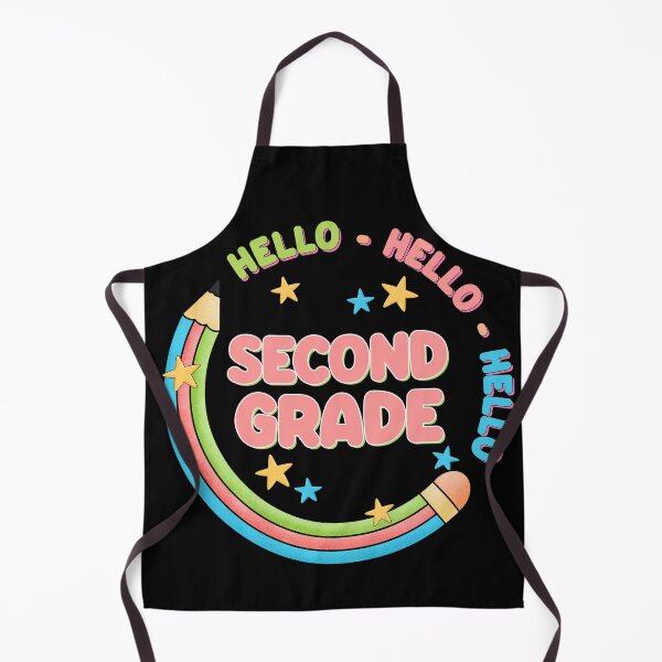 Item preview, Second Grade Hello T-Shirt – Cute Rainbow Pencil Design for Back-to-School designed and sold by FestivityFinds.