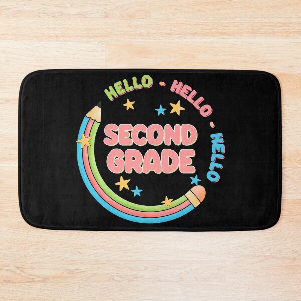 Item preview, Second Grade Hello T-Shirt – Cute Rainbow Pencil Design for Back-to-School designed and sold by FestivityFinds.