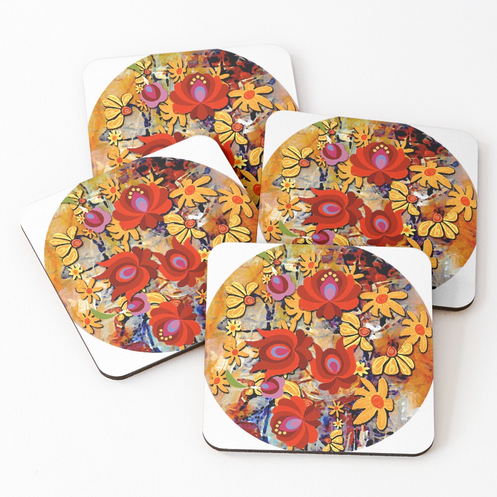 Item preview, Coasters (Set of 4) designed and sold by ViaARTfactory.