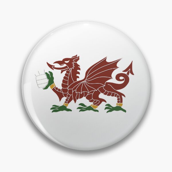 Item preview, Gaelic Football Welsh Dragon designed and sold by illustrabby.