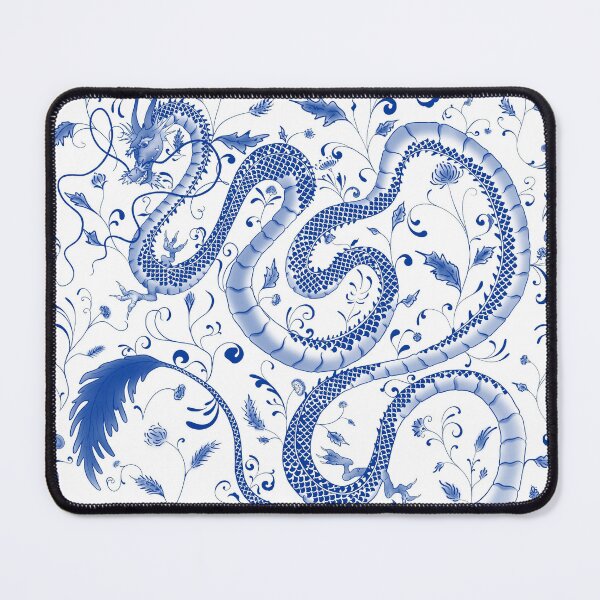 Item preview, Oriental Blue Dragon designed and sold by Hallie Odom.