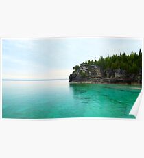 Huron Blue Poster