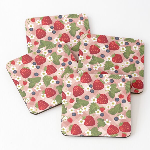 Item preview, Cottagecore Strawberry Patch designed and sold by Napxcha.
