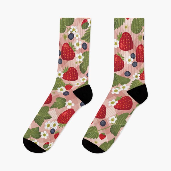 Item preview, Cottagecore Strawberry Patch designed and sold by Napxcha.
