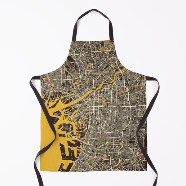 Item preview, Osaka City Map of Japan - Pastel designed and sold by deMAP.