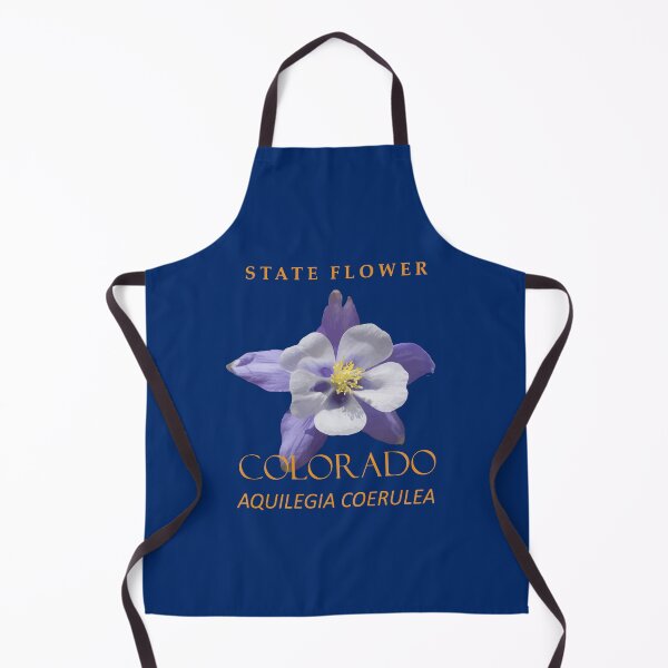Item preview, Colorado Territory Flower Blue Aquilegia coerulea designed and sold by taiche.