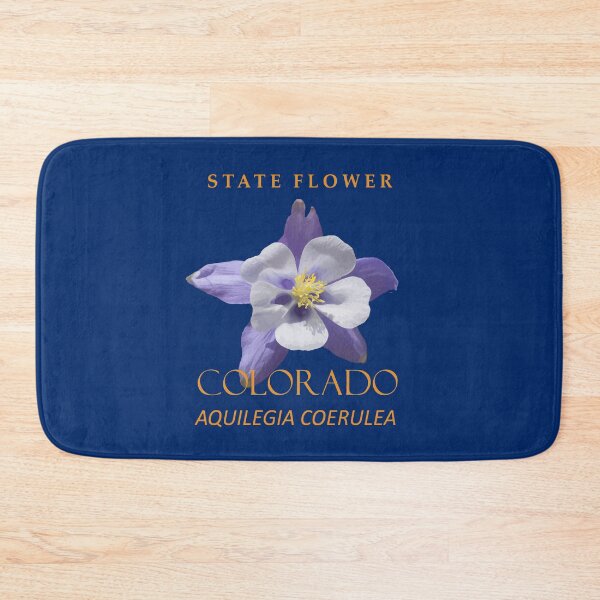 Item preview, Colorado Territory Flower Blue Aquilegia coerulea designed and sold by taiche.