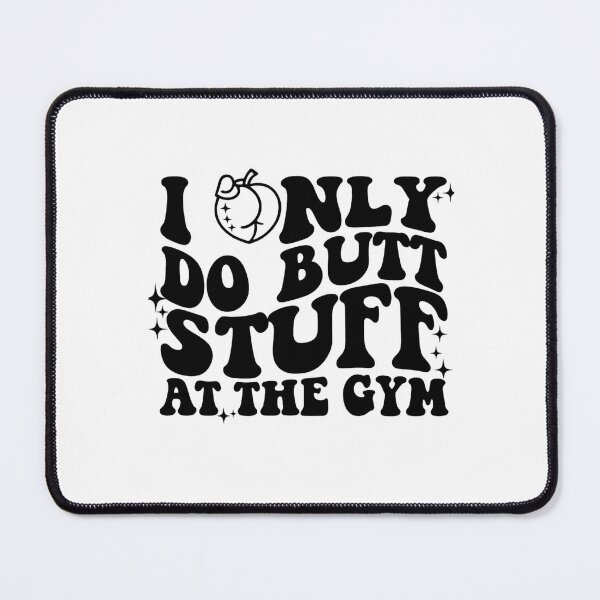 Item preview, Funny Peach Butt Gym Typography Design designed and sold by haitrieuic96.