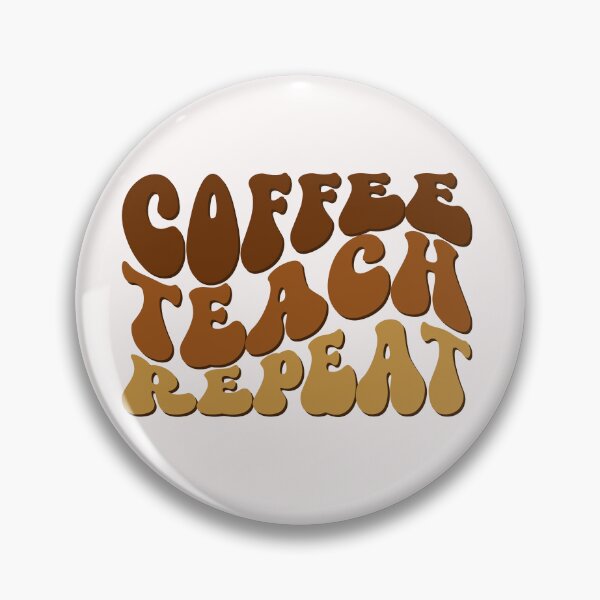 Item preview, Coffee Teach Repeat T-Shirt – Fun and Retro Design for Coffee-Loving Teachers designed and sold by FestivityFinds.