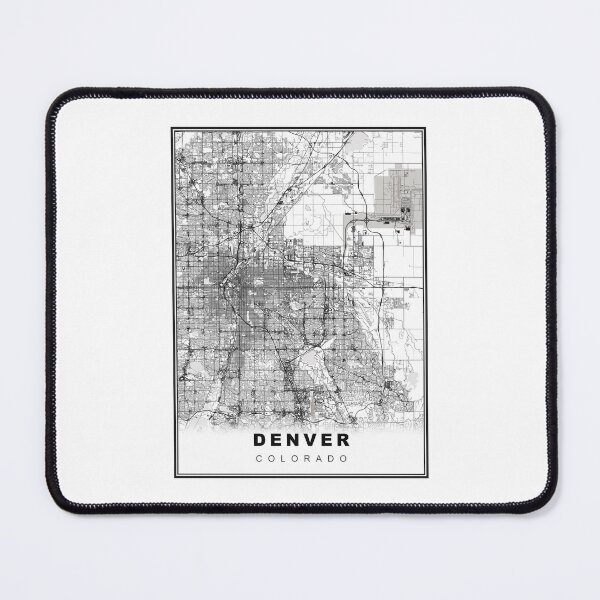 Item preview, Denver Map designed and sold by Tamas Das.