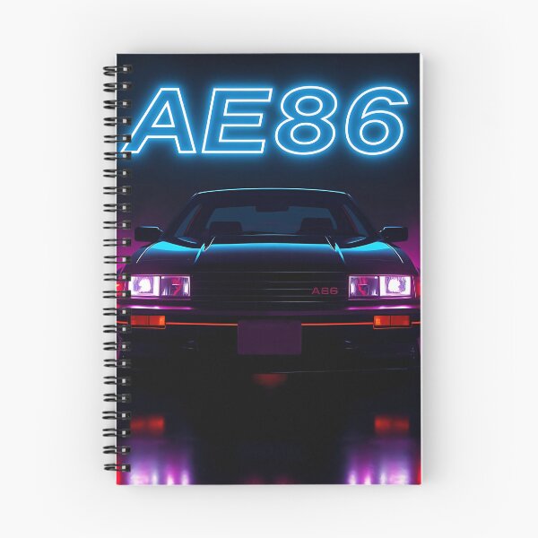 Item preview, Neon Art: Toyota AE 86, front view with lettering designed and sold by Salimgor Hangaround Music.