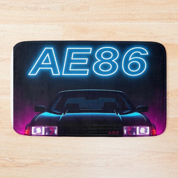Item preview, Neon Art: Toyota AE 86, front view with lettering designed and sold by Salimgor Hangaround Music.