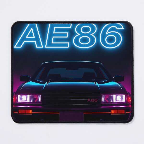 Item preview, Neon Art: Toyota AE 86, front view with lettering designed and sold by Salimgor Hangaround Music.