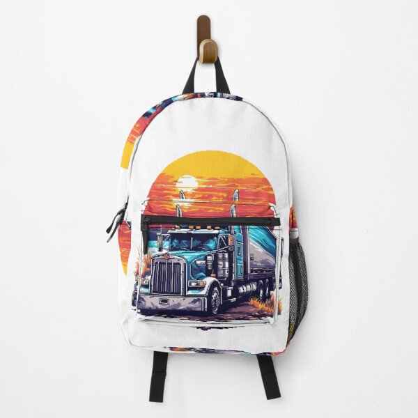 Item preview, Sunset Trucker- 8 bit designed and sold by PatriotsTrades.