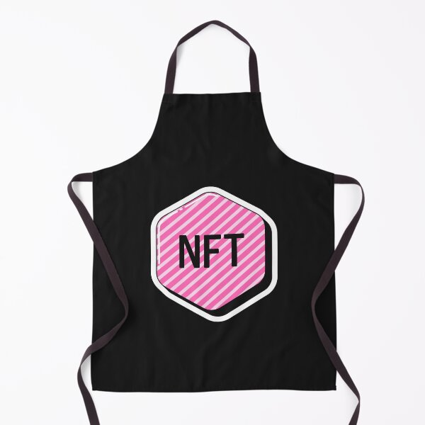 Item preview, Pink NFT token with striped pattern, pop art designed and sold by artskill2k17.