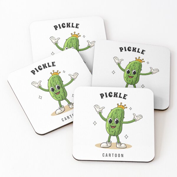 Item preview, pickle cartoon classic sticker designed and sold by anandsiva2703.