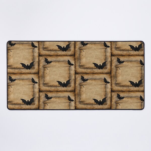 Item preview, Gothic Bat Scroll – Dark Themed Halloween Wall Art designed and sold by Diclebaybas.