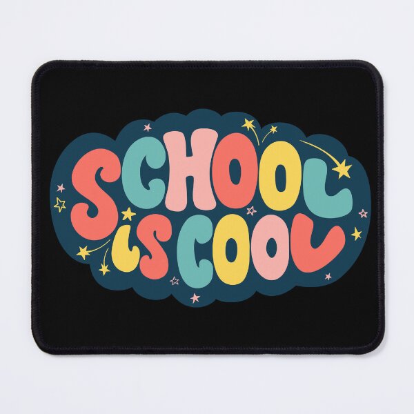 Item preview, School Is Cool Sticker – Fun and Colorful Design for Students and Teachers designed and sold by FestivityFinds.