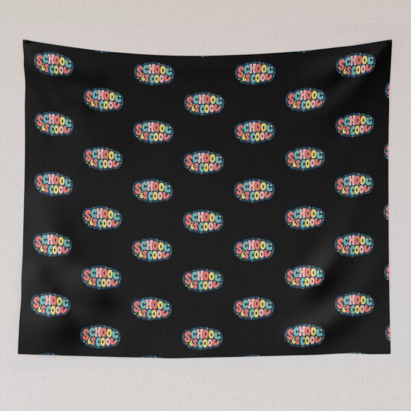 Item preview, School Is Cool Sticker – Fun and Colorful Design for Students and Teachers designed and sold by FestivityFinds.