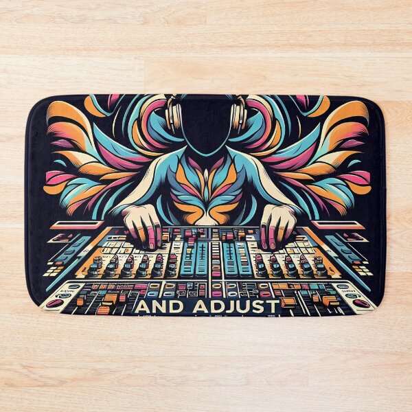 Item preview, Keep Calm and Adjust the Fader, typography designed and sold by maxmaj.