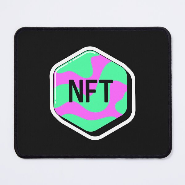 Item preview, Magenta green NFT token with liquid texture, pop art designed and sold by artskill2k17.