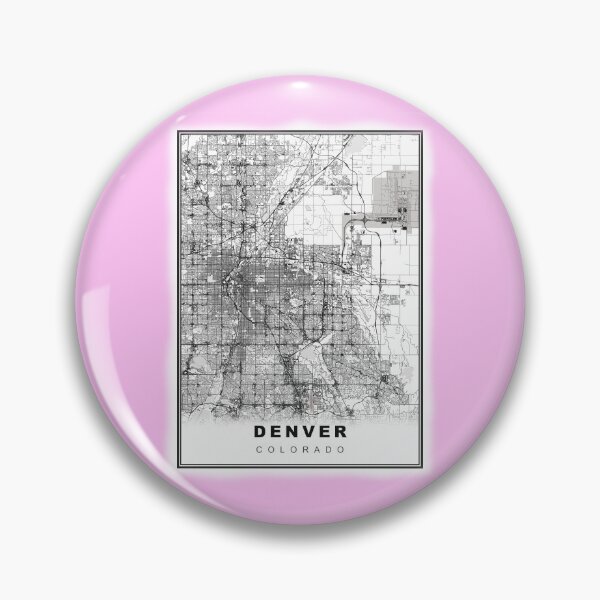 Item preview, Minimalist Denver Map designed and sold by Tamas Das.