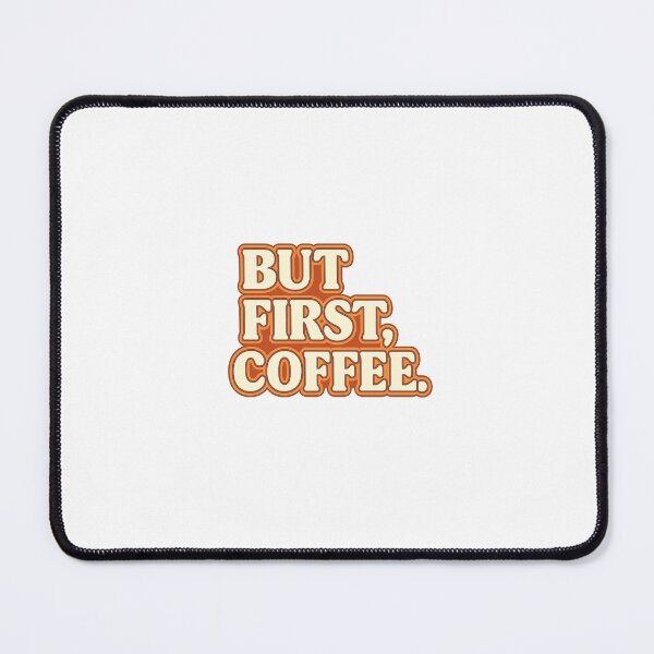 Item preview, But First Coffee – Minimalist Caffeine Quote Design designed and sold by theaussiedream.